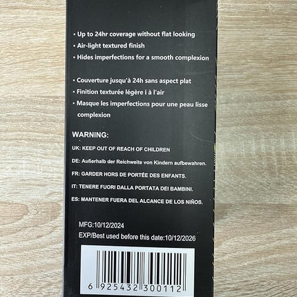 2 PCS Mushroom Head Air Cushion CC Cream Nature Foundation,Foundation Brush Powder Brush,Moisturizing Concealer, Bright Makeup Base Long Lasting with Mushroom Makeup Sponge(#04 Buff Beige)