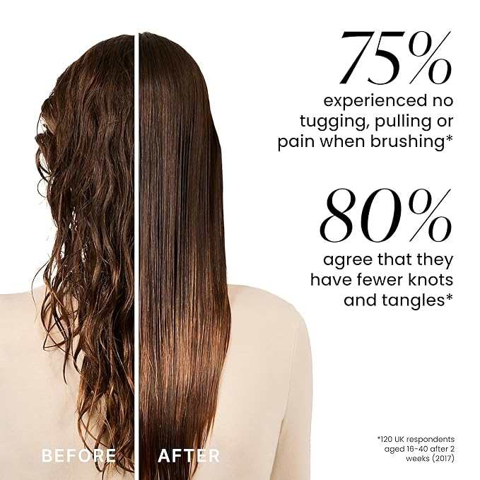 Tangle Teezer Ultimate Detangler Brush for Wet & Dry Hair, Eliminates Knots & Reduces Breakage for All Hair Types, Denim Blues