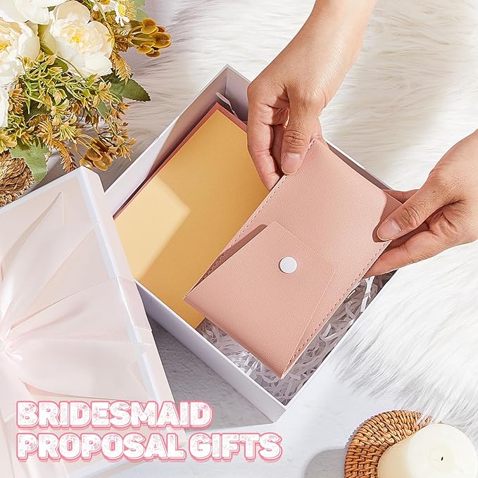 Tioncy 12 Sets Travel Makeup Brush Set Bulk Brushes Bag Bridesmaid Gift Synthetic Fibre Face Make up Brushes Angled Blush Brush for Wedding Bridal Shower Favors Bachelorette Party Gift(Brown)