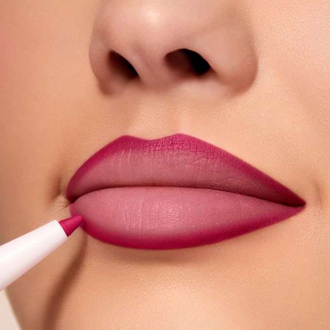 Pupa Milano Vamp! Creamy Duo, 007 Peach Nude, 1 Pc - 2 in 1 Lipstick and Lip Pencil - Long Lasting - Lightweight - No-Transfer - Smooth Texture - Highly Pigmented