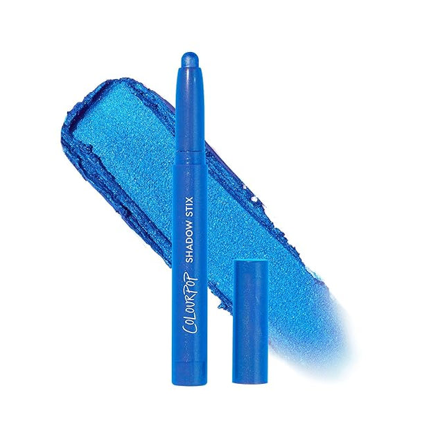 ColourPop Shadow Stix - Cream Eyeshadow Stick with Long-Lasting Color - Multi-Use Cream Makeup with a Built-In Sharpener & Precise Tip for Easy Application - Rain Check (0.05 oz)