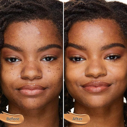 Mushroom Head Air Cushion CC Cream - BB Cream Face Makeup Foundation for Mature Skin Moisturizing Concealer Brighten Long-Lasting, Even Skin Tone for All Skin Types, Medium Deep