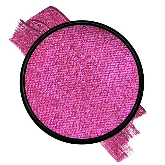 Mehron Paradise FX Metallics – Metallic Fuchsia 1.4 oz | Professional Water Activated Shimmering Metallic Paint for Raves, Costumes, Special Effects, Halloween, Stage, Screen, Theater & Cosplay FX