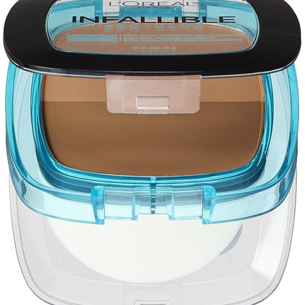 L’Oréal Paris Infallible Pro Glow Pressed Powder, Creme Cafe, 0.31 oz.