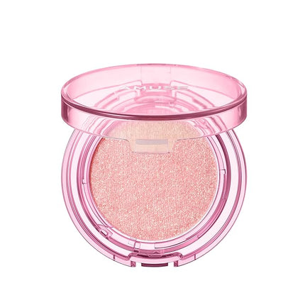 Amuse SEOUL Face Diamond Pink Diamond Highlighter | High Glossy Face Illuminator Powder, Korean Beauty Highlighter Makeup, Shimmer Glow Rose & Gold Glow Illuminator, Cruelty-Free & Vegan (4.7g)