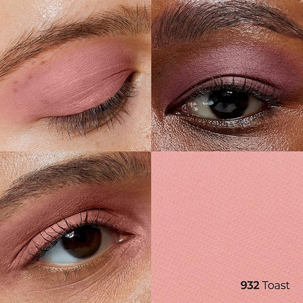 Laka Mono Single Eyeshadow, High Pigment Eye Shadow, Easy Apply, Long Lasting Color, Smooth Blendable Formula, Vegan, K-Beauty (#932 Toast)