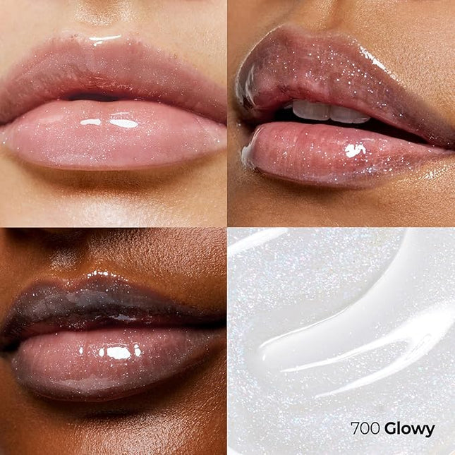 Laka Fruity Lip Glotioner, 10ml/0.33 fl.oz, Lip Gloss with High Shine Vivid Colors, Jelly tip for Hygienic & Easy Application, K-Beauty (#700 Glowy)