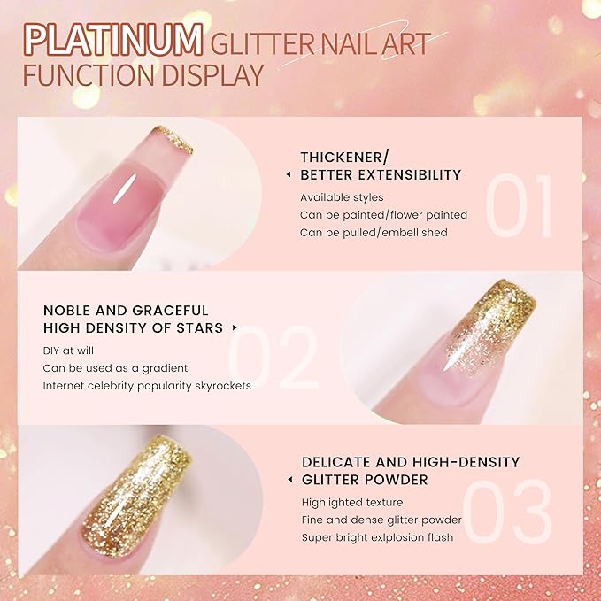 Finger Secret 4 Colors Set Ombre Pat Gel Nail Polish,Sponge Patting Gradient Painting Gel for Nail Art DIY can be Painted,Flower Painted in Salon or Home Use