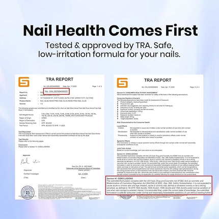 Beetles 15ml HEMA-Free Nail Glue Gel - TPO Free Super Strong Extension Glue for Nail Tips Clear Acrylic Nails, Clear Press On Nails, Gentle, Large Capacity, Salon Art DIY Home Need U V Light Cured