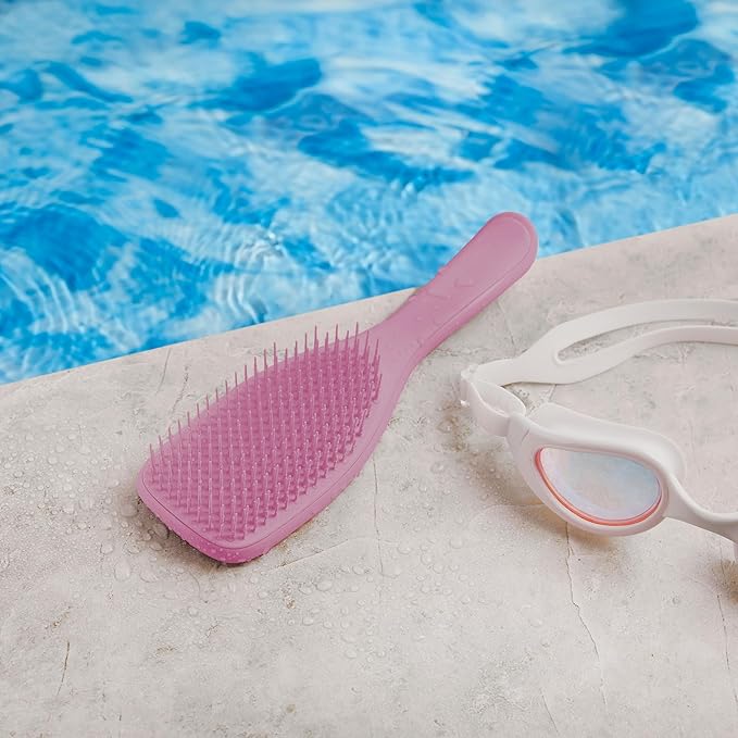 Tangle Teezer Ultimate Detangler Brush for Wet & Dry Hair, Eliminates Knots & Reduces Breakage for All Hair Types, Amazon Exclusive Rosebud