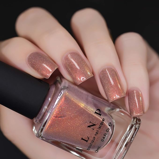 ILNP Quicksand - Refined Warm Taupe Holographic Nail Polish