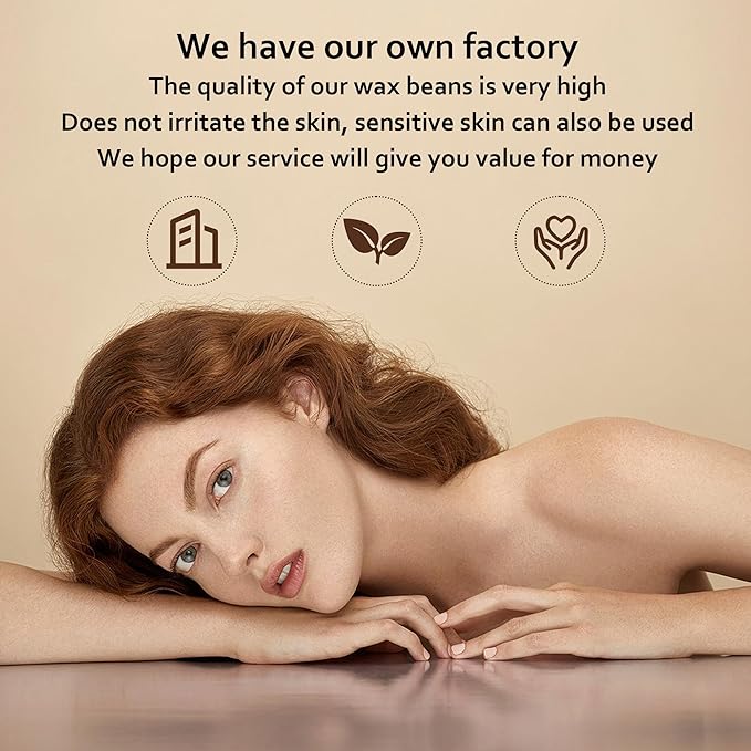 Wax Warmer for Hair Removal at Home, Portable Professional Wax Heater for Hard Wax Beads Fast Heating