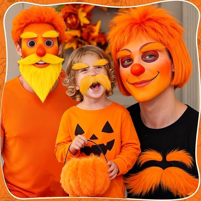 Go Ho UV Blacklight Neon Orange Face Body Paint,Water Based Bright Color Neon Fluorescent Body Paint with Cushion Applicator,Glow In The Dark Under UV Lighting Party Halloween Makeup Washable