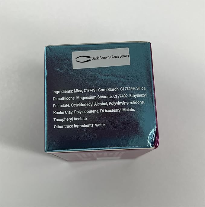 Boobeen Eyebrow Seal Stamp Powder - Waterproof 3 Seconds Eye Make Up Nature Coloring Kit - Creates Natural Looking Brows for Makeup Beginners