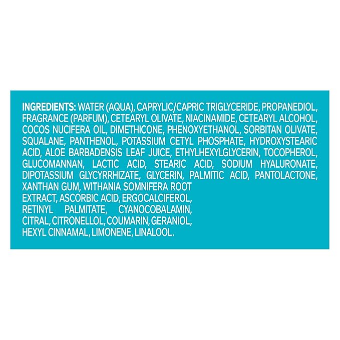 OLLY Calm Body Lotion-Serum with Hyaluronic Acid, Adaptogens & Vitamin B3– Nourishing Cleanser for Skin Barrier Repair, Deep Hydration, Eucalyptus Amber Scent, 8oz