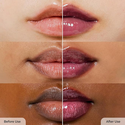 Laka Fruity Lip Glotioner, 10ml/0.33 fl.oz, Lip Gloss with High Shine Vivid Colors, Jelly tip for Hygienic & Easy Application, K-Beauty (#710 Cherish)