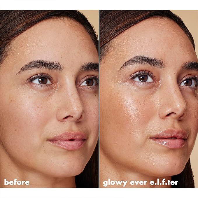 e.l.f. SKIN Bronzing Drops, Liquid Bronzer For Face & Skin, Creates A Sun-Kissed Glow, Infused With Vitamin E, Vegan & Cruelty-Free, Rose Gold