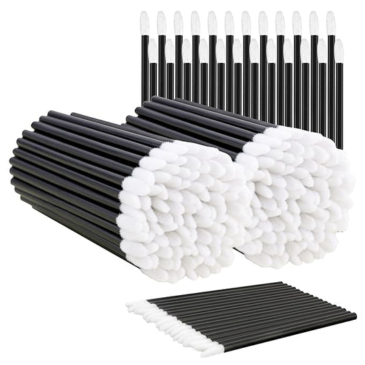 COCIDE 200Pcs Disposable Lip Brush– Lip Applicators Makeup Applicators Lipstick Brush Makeup Brushes & Tools Lip Wands Makeup Artist Kit Essentials Beauty Tools