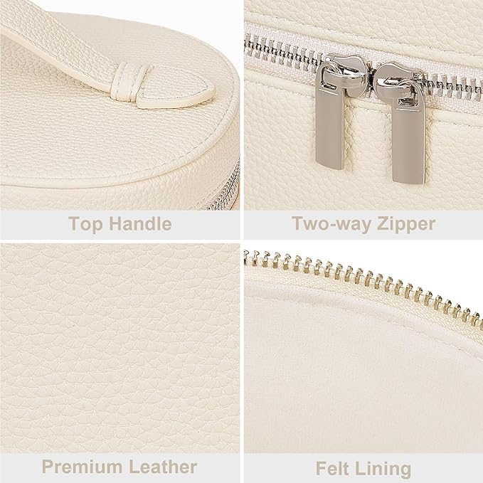 YFGBCX Makeup Bag Vanity Case with Removable Divider Travel Toiletry Bag Portable Cosmetic Bag Makeup Organizer Case