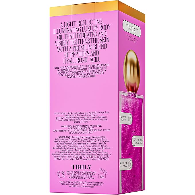 Truly Beauty Birthday Sex Luxury Body Oil