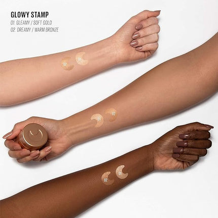 KAJA Glowy Stamp | Blendable Liquid Highlighter | 02 Dreamy | Cruelty-free, Vegan, Paraben-free, Sulfate-free, Phthalates-free, K-Beauty