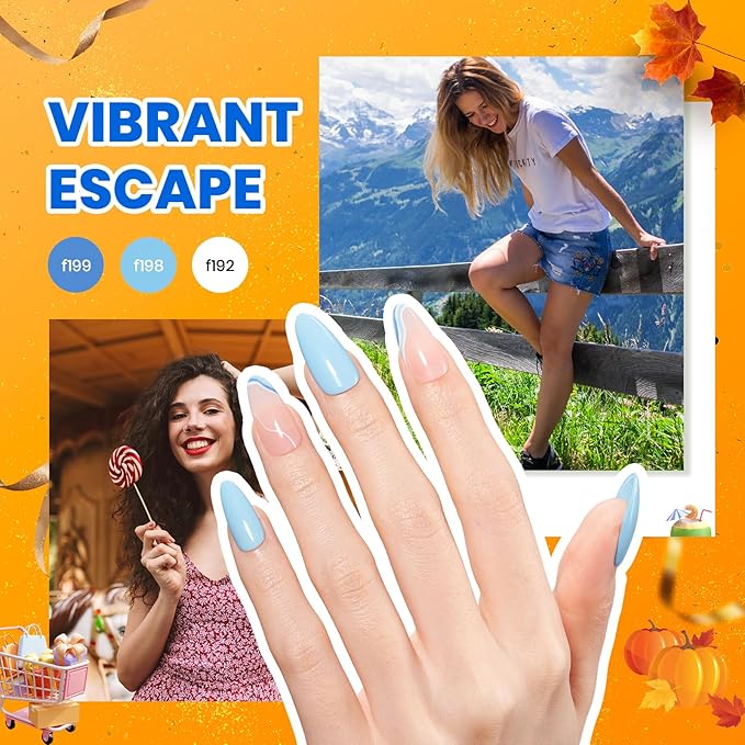 Beetles Gel Nail Polish Kit with U V Light - 32 Colors Nail Kit 55 Pcs Gel Polish Set Four Seasons Glow Pro Base & Matte Glossy Top Coat Nails Stuff Soak Off DIY Art Set Gifts for Women Teen Girls