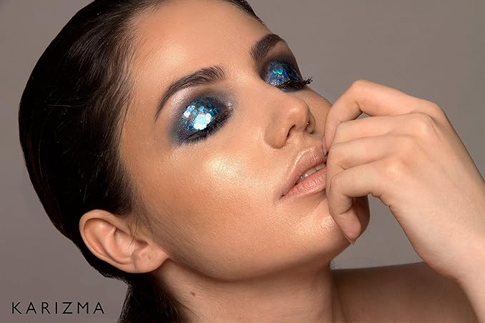 KARIZMA Mermaid Body Glitter - 30g Chunky Face, Hair, Eye and Body Glitter for Women - Rave, Festival Accessories, Cosmetic Makeup - Loose Set