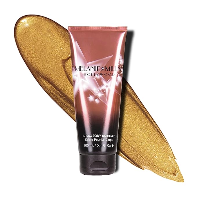 Gleam Body Radiance All In One Makeup, Moisturizer & Glow For Face & Body - Bronze Gold, 3.4 fl.oz.