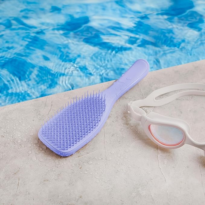 Tangle Teezer Ultimate Detangler Brush for Wet & Dry Hair, Eliminates Knots & Reduces Breakage for All Hair Types, Sweet Lavender