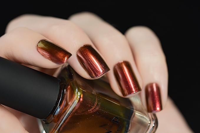 ILNP Greatness - Red, Orange, Copper, Gold, Chartreuse Ultra Chrome Nail Polish