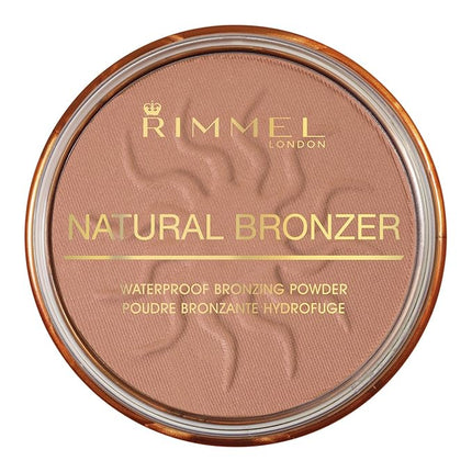 Rimmel London Natural - 021 Sun Light - Bronzer, Matte Finish, 0.49oz