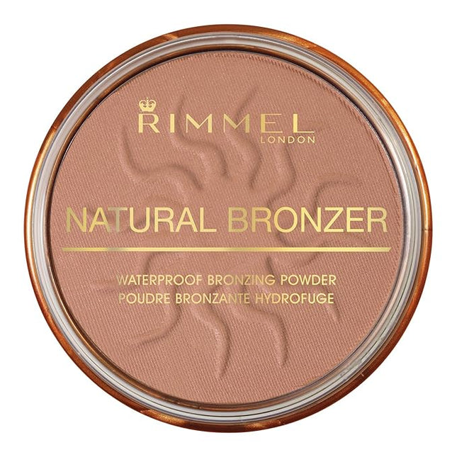 Rimmel London Natural - 021 Sun Light - Bronzer, Matte Finish, 0.49oz