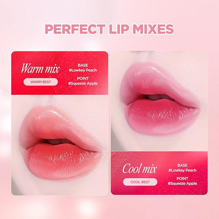 lilybyred Balming Dewy Tint | Korean Semi-Glow Lip Stain, Velvet to Soft Glow Texture, Sheer Buildable Color, Moisturizing & Lightweight, Natural Flush Look, Non-Sticky, 0.21 oz. (06 Topping Cherry)