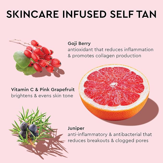 Tanologist Dark Self Tan Mousse, Clear Self-Tanning Mousse, Streak-Free, Natural Glow, No Fake Tan Smell Or Orange Tone, Long Lasting, Clean Ingredients, Vegan, 6.76 fl. oz/200 ml Bottle