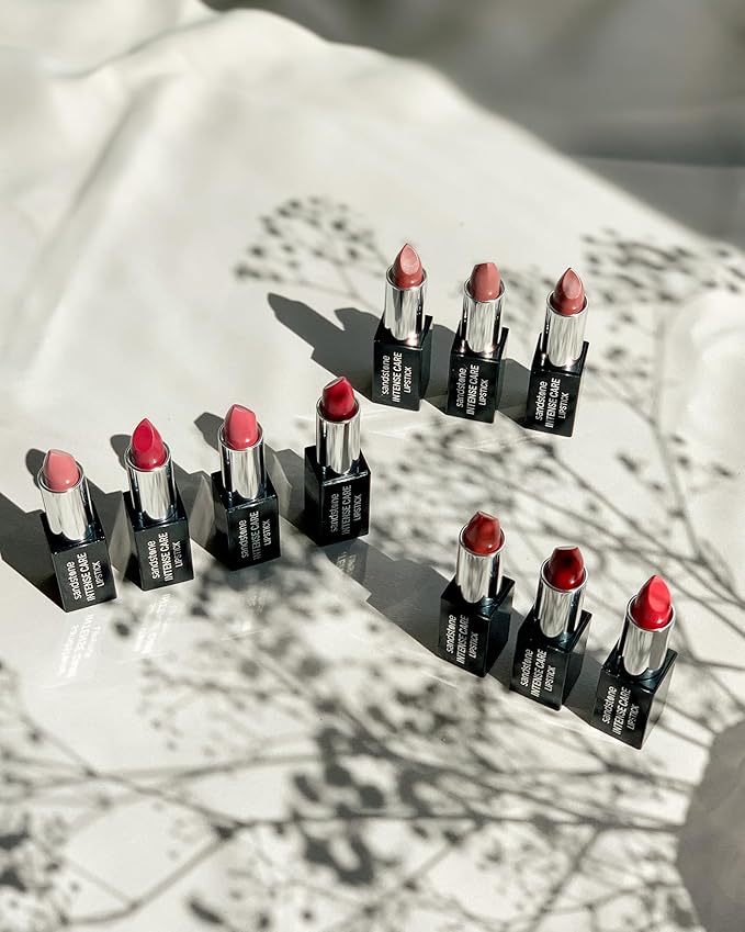 Intense Care Lipstick - a hypoallergenic, gluten free, caring formula, with active and moisturizing ingredients. (42 New Spring, 3,5 g)