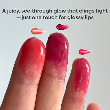 COLORGRAM TINTIN DORY LIP JAM 05 WATERMELON JAM | Pudding Pot Lip Blush | Tinted Lip Jam, Hydrating & Plumping Lip Gloss with Lightweight, Non-Sticky Formula | Clear Radiance & Semi-Transparent Color