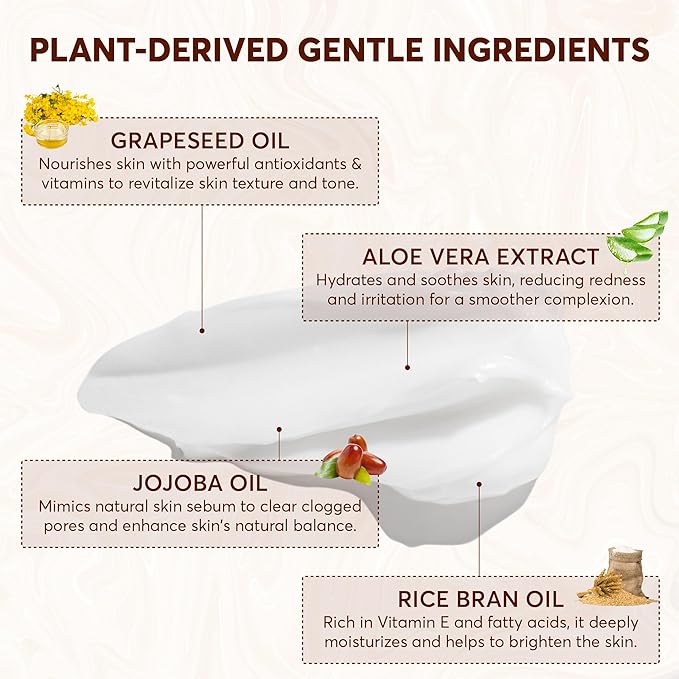 Live Healthy Grinding Makeup Remover Balm, Moisturizing Oil Cleanser, Korean Skin Care Makeup Cleansing Balm For Face, Non-Greasy and Soft Sorbet Texture Hydrating Facial Wash, 1.7 Fl Oz