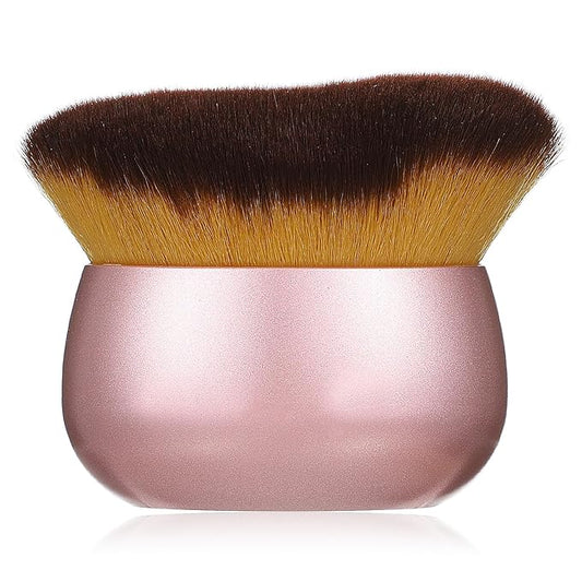 Extra Large Body Makeup Brush for Self Tanner 76 mm Wide-headed Kabuki Brushes Oval Face Back Makeup Brush Provides More Even Pretty Application Wet Dry Use