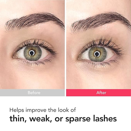 Advanced Lash Repair Serum for Damaged or Extension-Weakened Lashes | PDRN & EGF Recovery Formula with Peptides & Amino Acids | Gentle Korean Lash & Brow Serum, Prostaglandin-Free (0.3 fl oz)