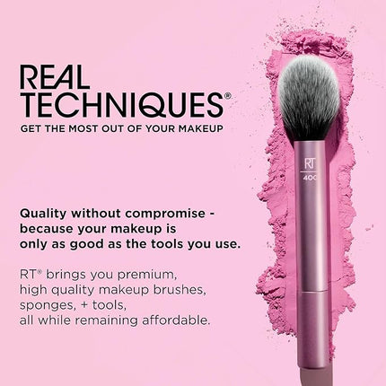 Real Techniques Ultimate Makeup Sponge Trio, Makeup Blending Sponges, For Liquid, Cream, & Powder Products, Powder & Foundation Sponges, Mini Makeup Sponge, Latex-Free Foam, Travel-Friendly, 3 Count