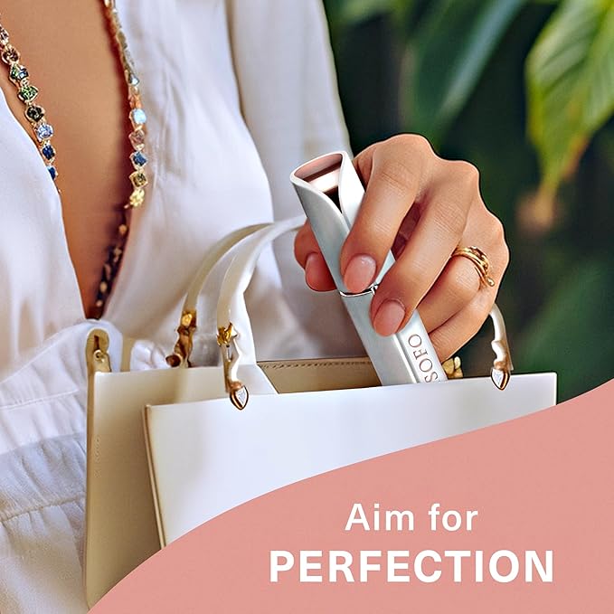 Facial Hair Removal for Women | Electric Razor Device Small Mustache Dermaplaning Remover Tools Tweezers Epilator Trimmer Face Dermaplane Shavers Beauty Gadgets Set Accessories by VISOFO (Coral)