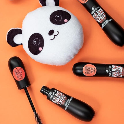 essence | 3-Pack Bye Bye Panda Eyes Tubing Mascara | Smudge-proof, Volumizing definition | Vegan | Cruelty Free
