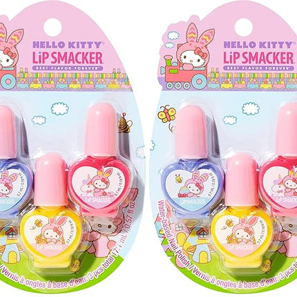 Lip Smacker Easter Nail Polish Trio - Hello Kitty (Pack of 2)