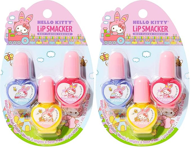 Lip Smacker Easter Nail Polish Trio - Hello Kitty (Pack of 2)