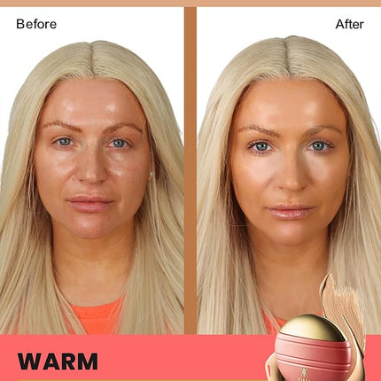 Konfident Glow Skin Tint – Soft Serenity Hydrating Oil-Free Glass-Skin Foundation, Buildable Light-to-Medium Coverage, 30 ml – Inclusive Clean Makeup for Radiant Confidence