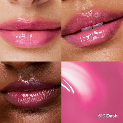 Laka Maxi Glayer Tint 3.8g/0.13oz, Glass Layer of Gloss, Ultra Glow & Vivid Layerable Pigments, High Shine Lip Oil, K-Beauty (#610 Dash)