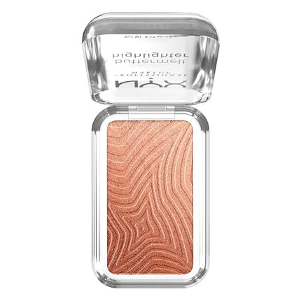 NYX PROFESSIONAL MAKEUP Buttermelt Highlighter, Powder Highlighter Makeup, With Up to 12H Wear and High Impact Glow - 35 Butta In Bronze (Bronzed Gold)