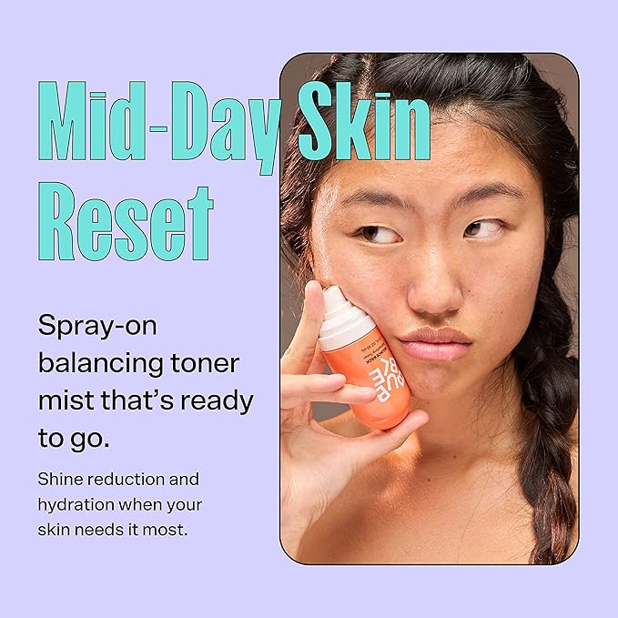 Bubble Skincare Level Up Gel Moisturizer (50ml) + Fresh Start Gel Cleanser (125ml) + Bounce Back Balancing Facial Toner Mist (55ml)