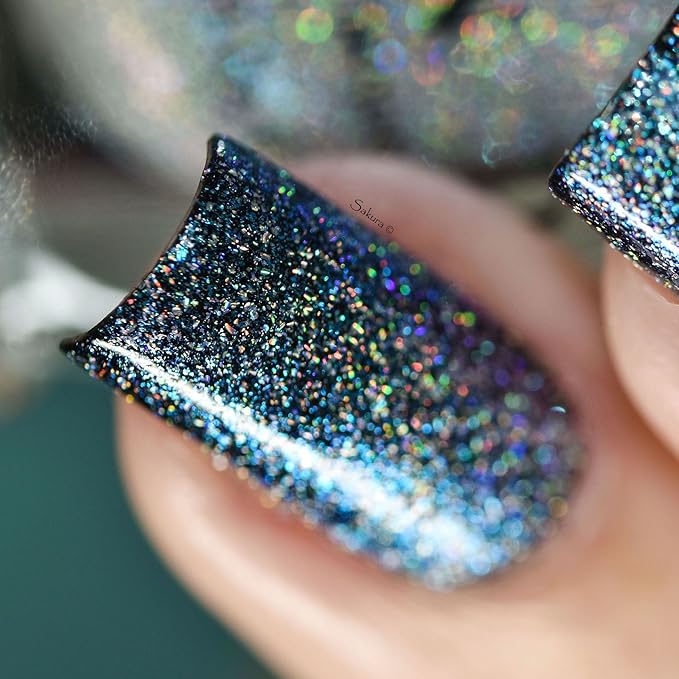 ILNP Easy Street - Teal to Blue to Purple Color Kissed Ultra Holo Nail Polish