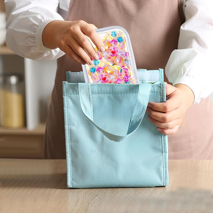 Hoolerry 4 Pcs Hard Clear Zipper Case Makeup Bags Plastic Pencil Pouch Transparent Storage Box Containers for Cosmetics, Snacks, Building Blocks, Puzzles(Black and White,7.5 x 3.9 x 2 in)